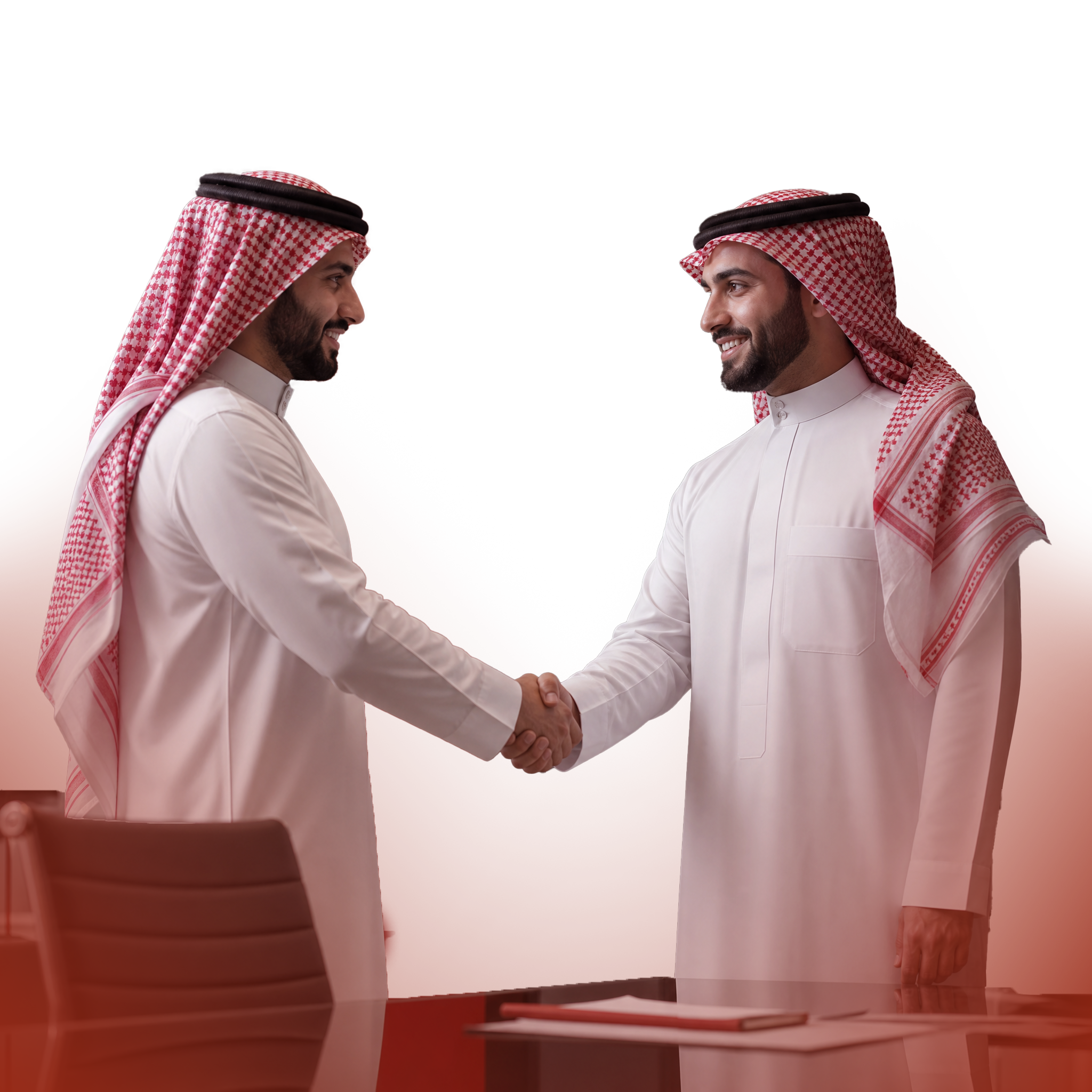 Business agreement handshake representing partnership